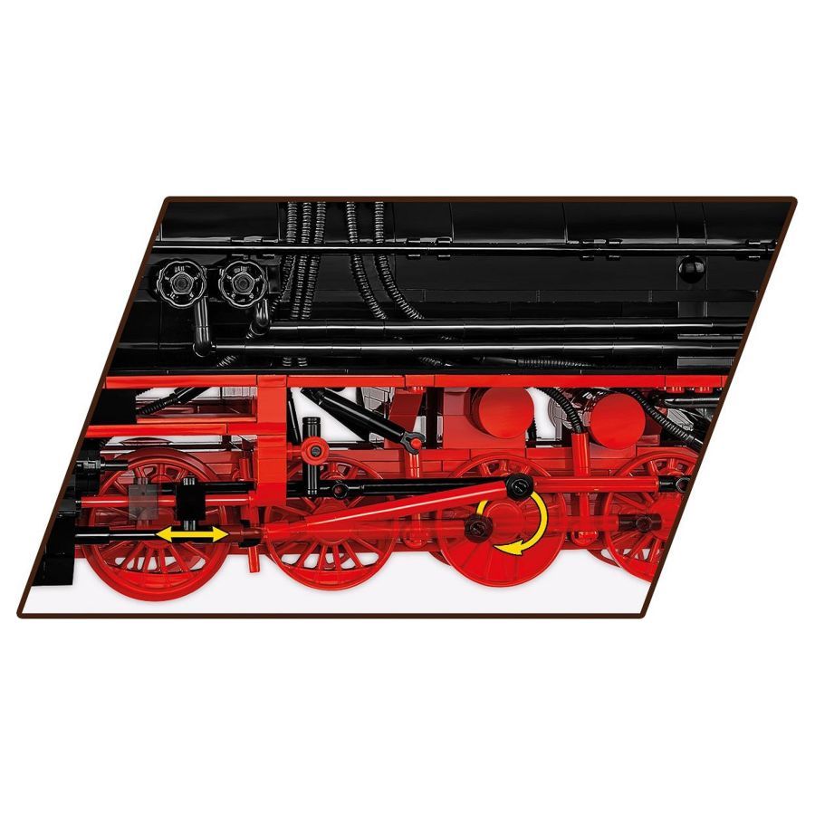 Trains - DRB Class 52 Steam Locomotive & Rail Construction Brick Set (2747 Pieces)