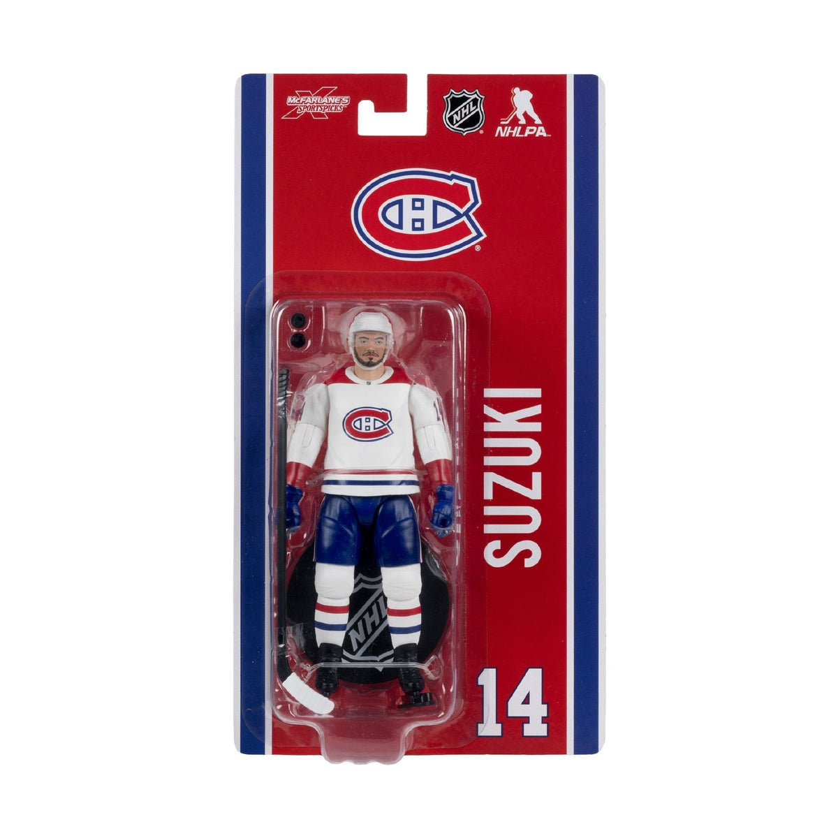 NHL - Nick Suzuki (Montreal Canadiens) 6″ Articulated Figure