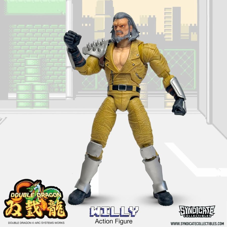 Double Dragon - Willy 7” Deluxe Figure