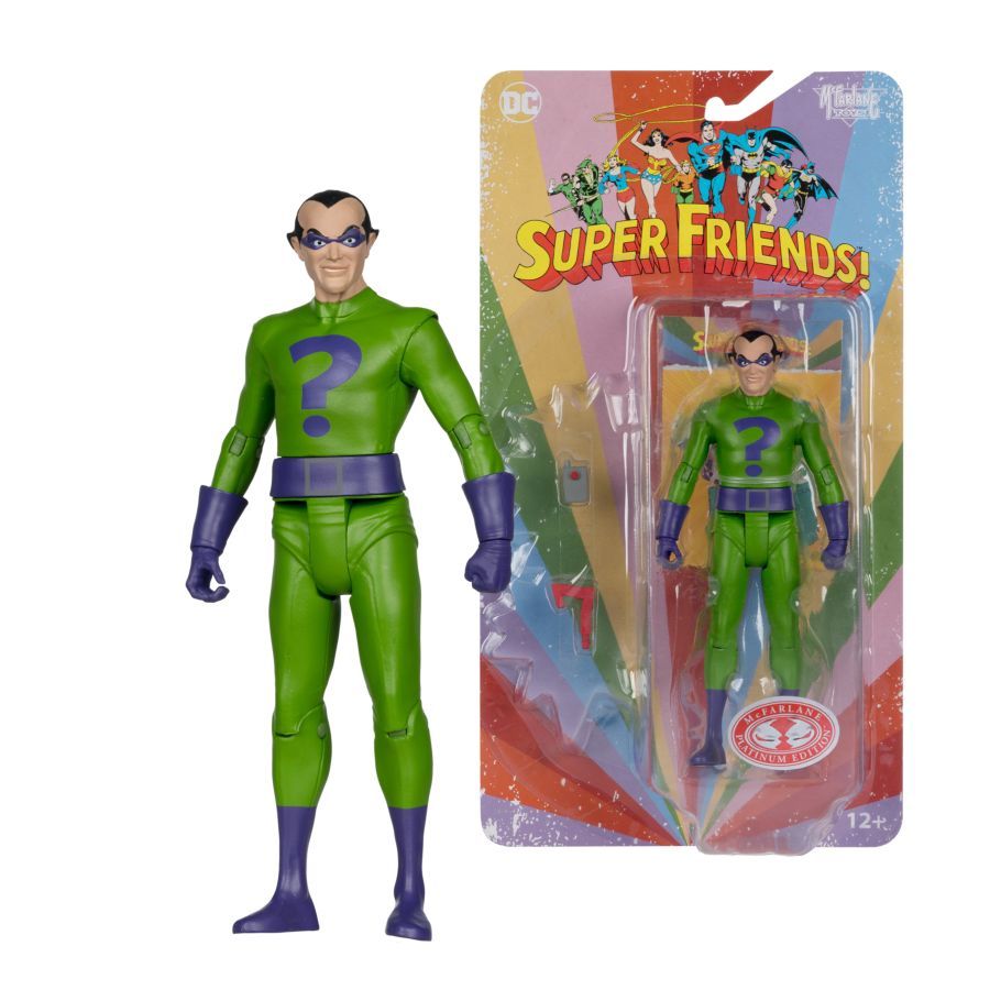 DC Super Friends - Riddler (Chase Version) 6″ Retro Figure