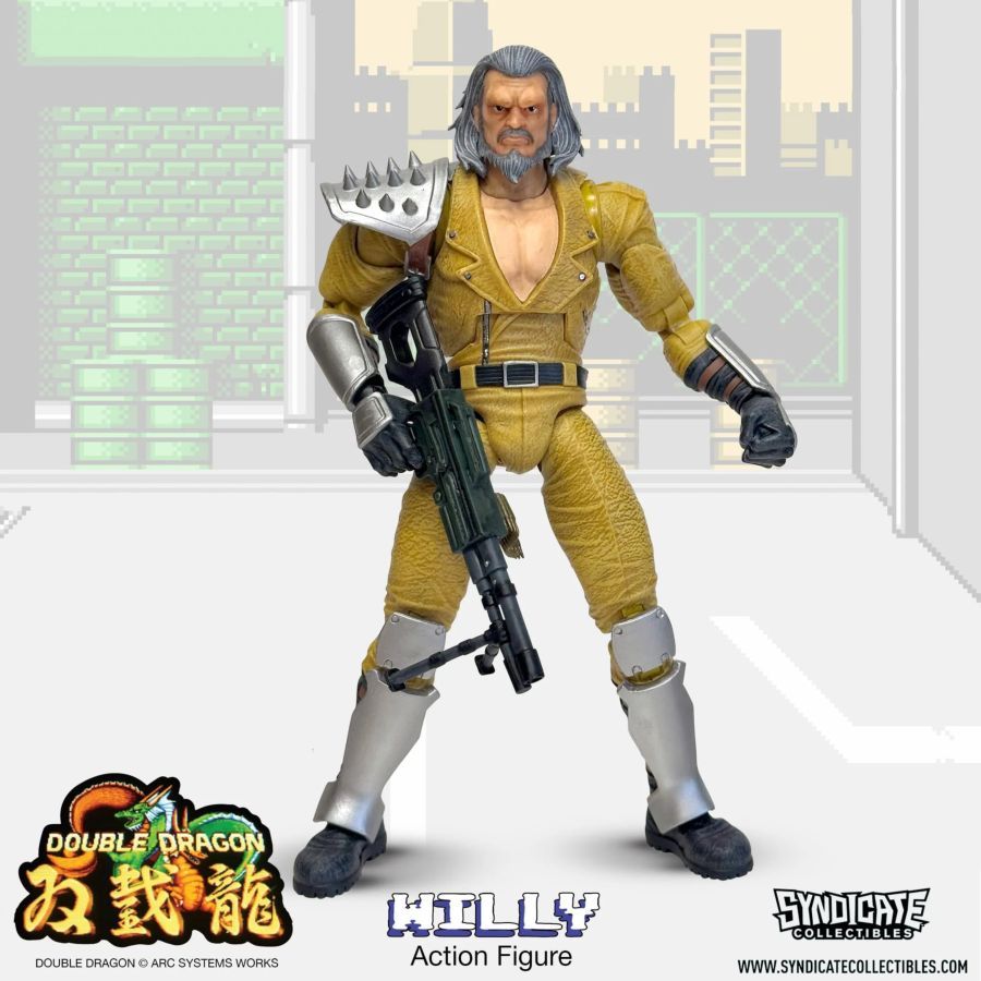 Double Dragon - Willy 7” Deluxe Figure