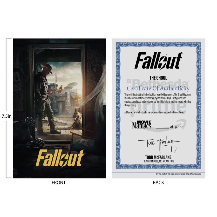 Fallout (TV) - The Ghoul (Season 2) Movie Maniacs 6″ Posed Figure