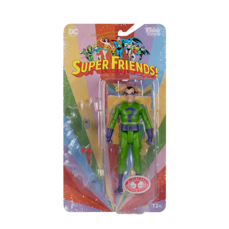 DC Super Friends - Riddler (Chase Version) 6″ Retro Figure