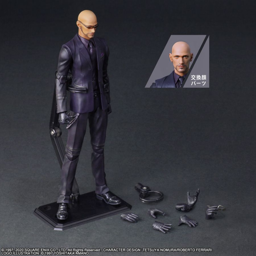 Final Fantasy VII - Rude Play Arts Action Figure
