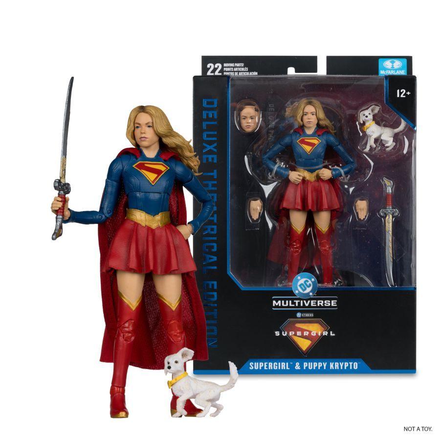 Supergirl (2026) - Supergirl and Puppy Krypto Deluxe 7″ Figure