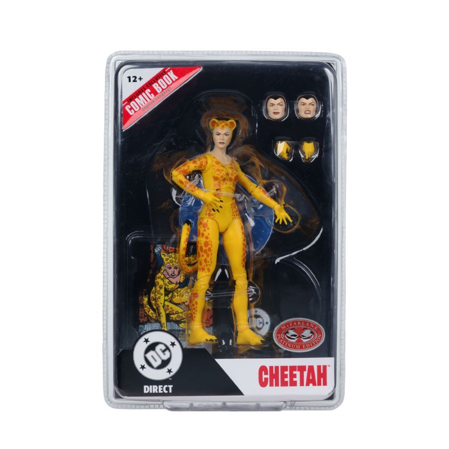 DC Direct - Cheetah (Crisis On Infinite Earths) Page Punchers 7 ” Figure with Comic (Chase)
