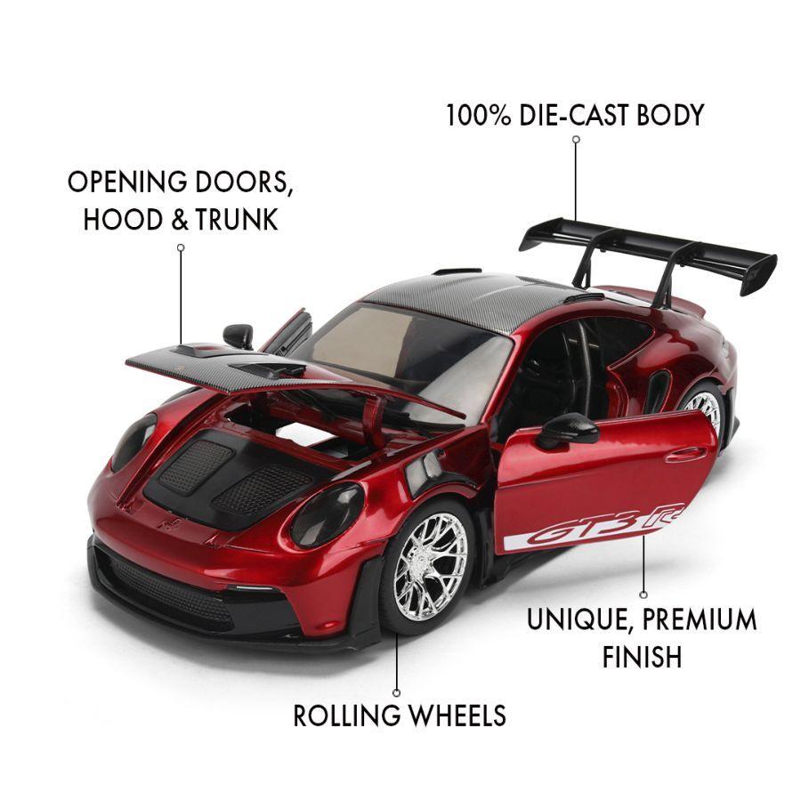 HyperSpec - 1:24 Porsche 911 GT3 RS (992) (Candy Red) Diecast Vehicle