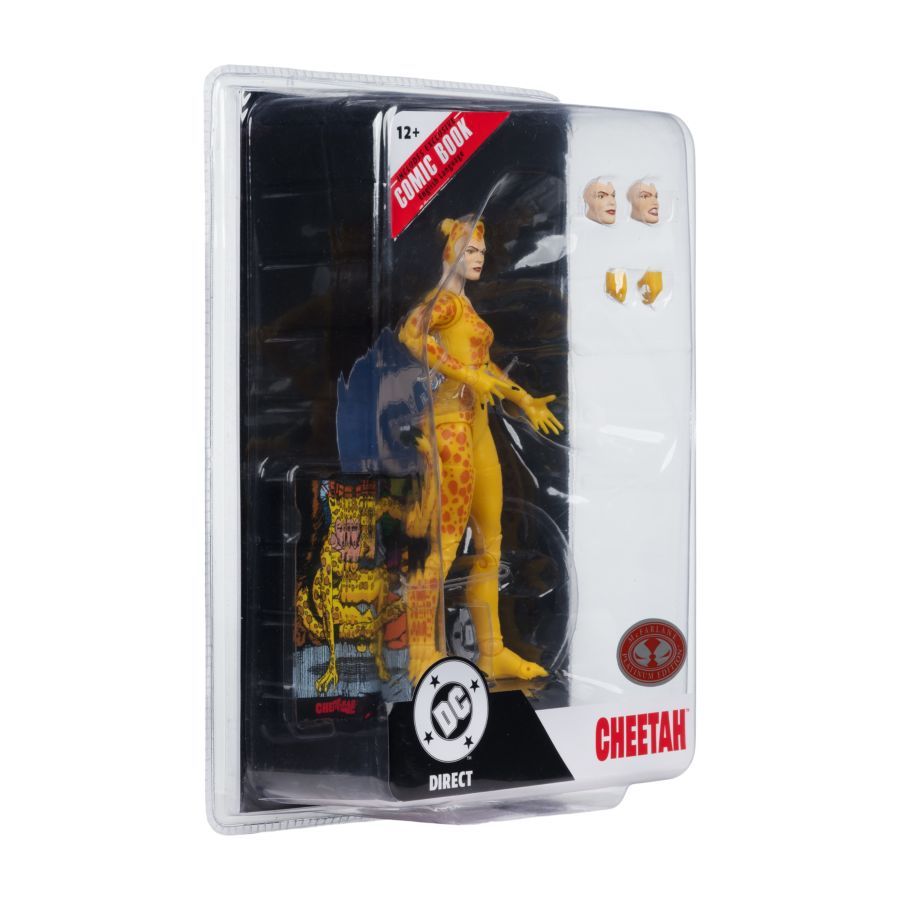 DC Direct - Cheetah (Crisis On Infinite Earths) Page Punchers 7 ” Figure with Comic (Chase)