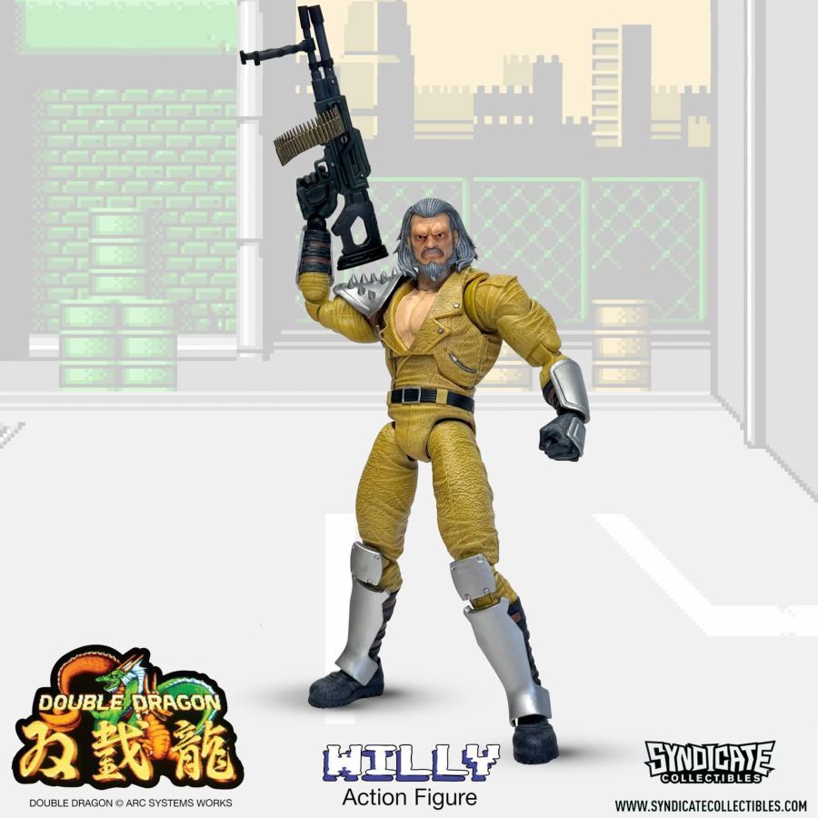 Double Dragon - Willy 7” Deluxe Figure