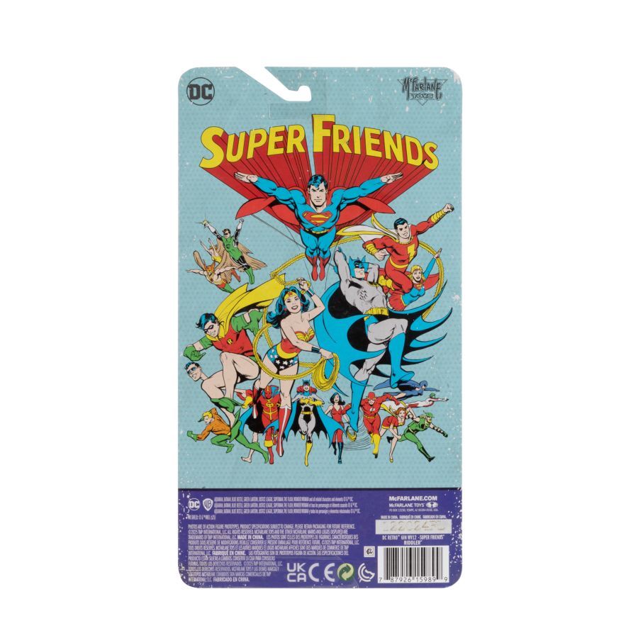 DC Super Friends - Riddler (Chase Version) 6″ Retro Figure