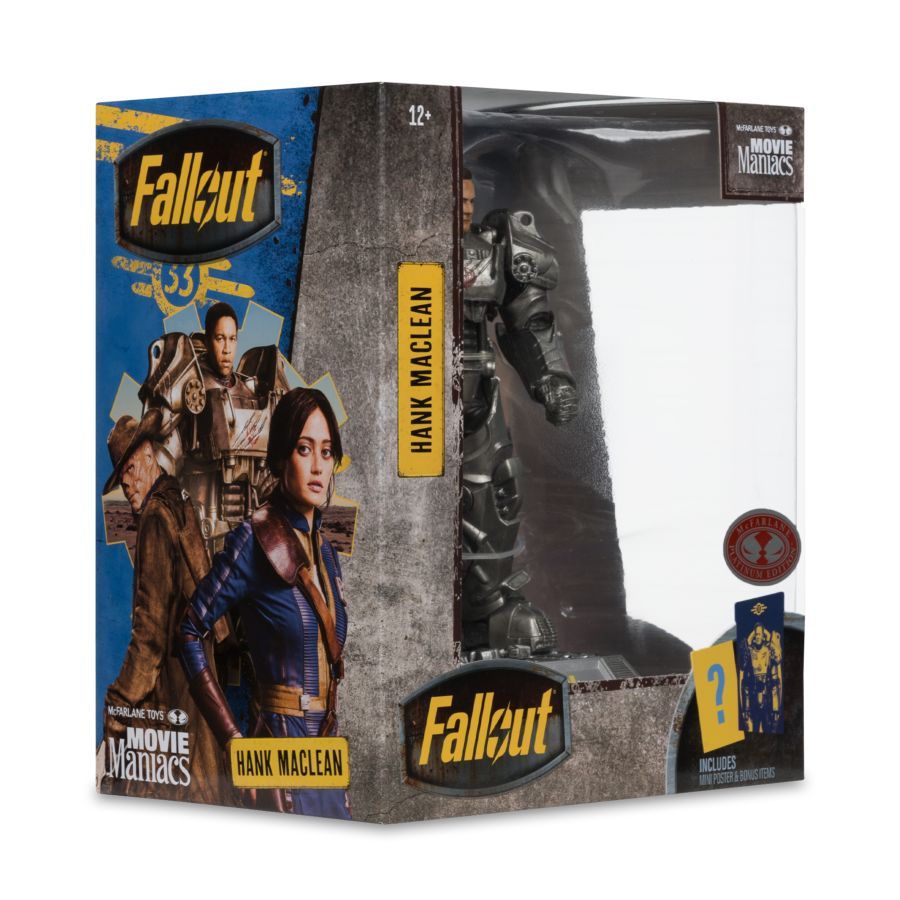 Fallout (TV) - Hank (Season 2) Movie Maniacs 6″ Posed Figure (Chase)