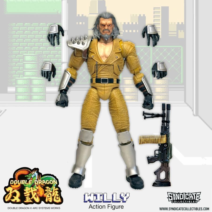 Double Dragon - Willy 7” Deluxe Figure