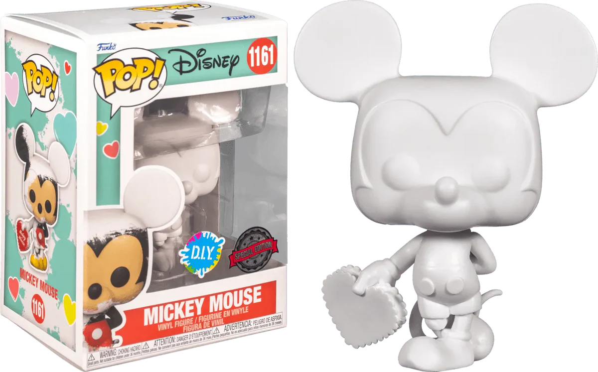 Mickey Mouse - Mickey Valentine DIY (Pop! Vinyl)