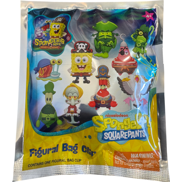 SpongeBob Movie (2025) - 3D Foam Keychain Blind Bag