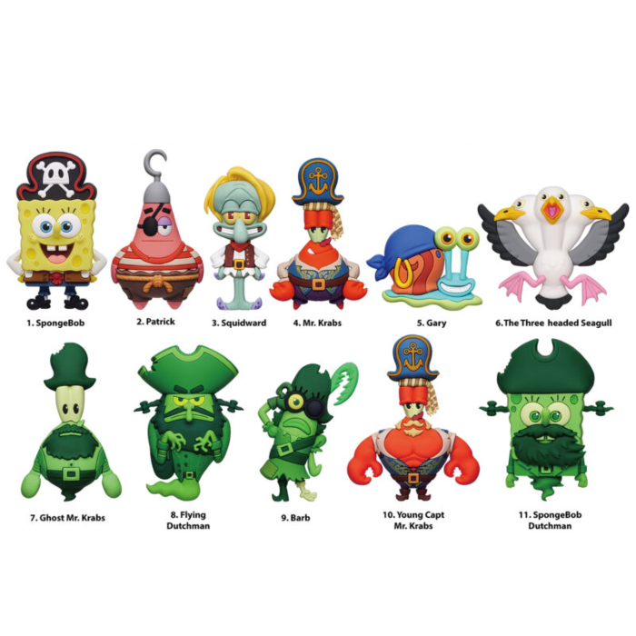 SpongeBob Movie (2025) - 3D Foam Keychain Blind Bag