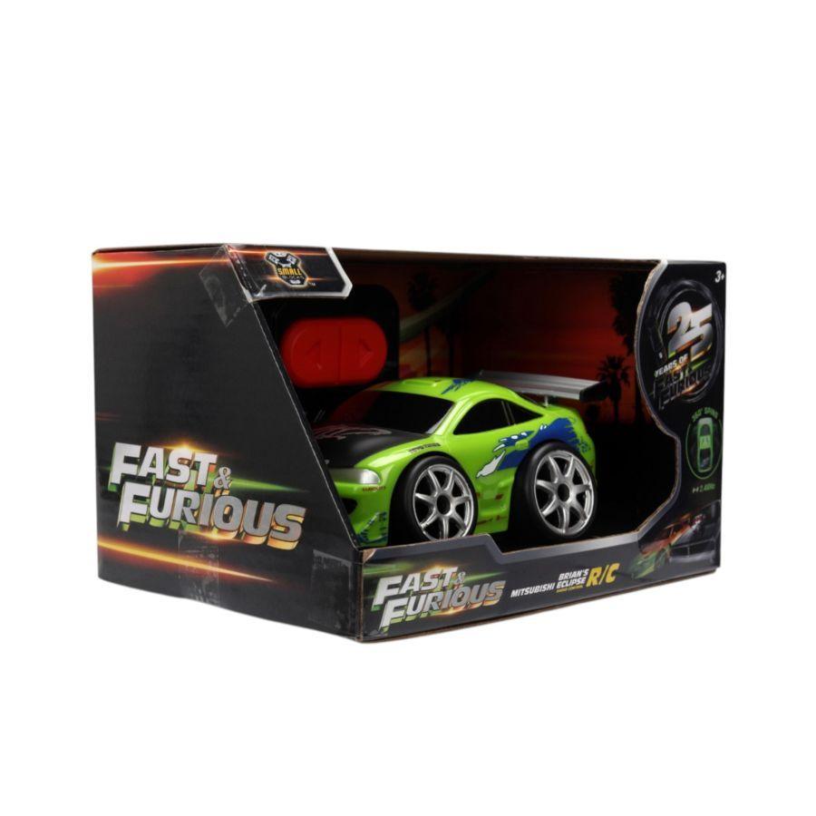 Fast & Furious - 1995 Mitsubishi Eclipse Small Blocks 1:28 Scale Remote Control Car