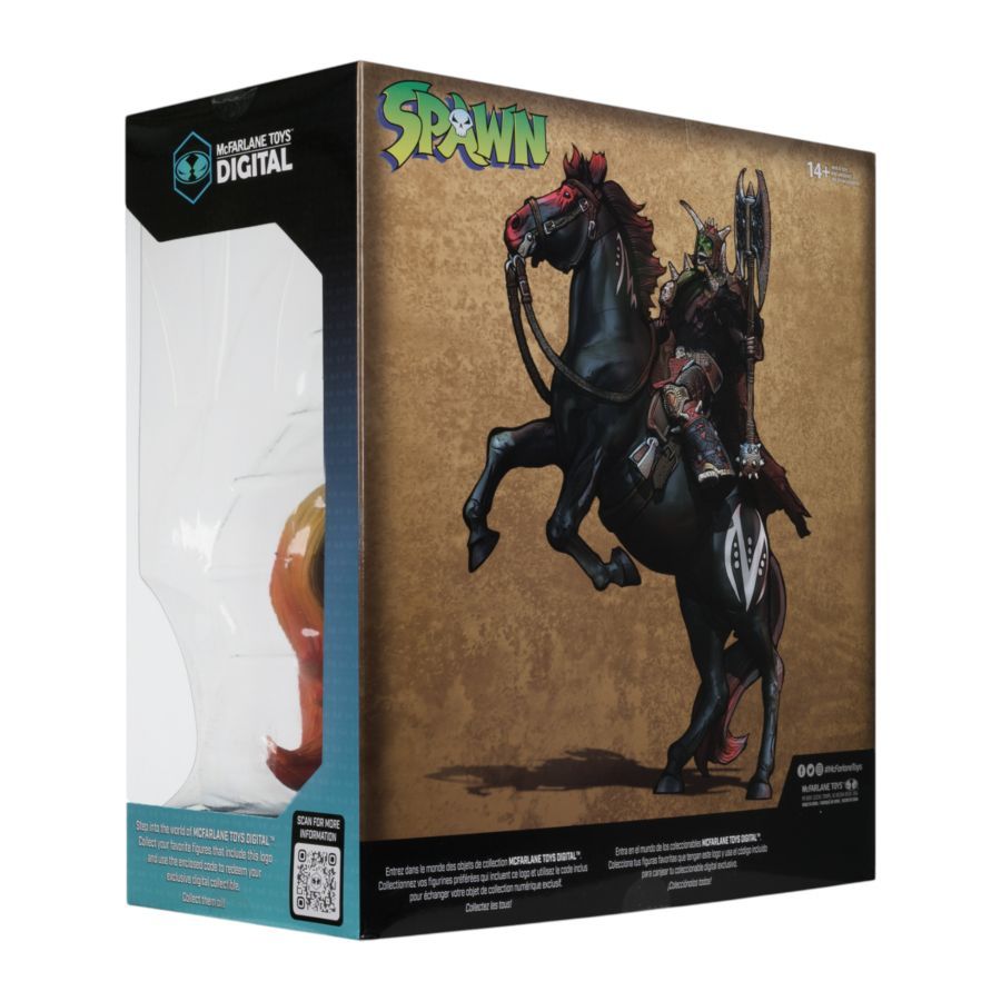Spawn - Bloodaxe “Spawn The Dark Ages” 2PK Gold Label 7″ Figure