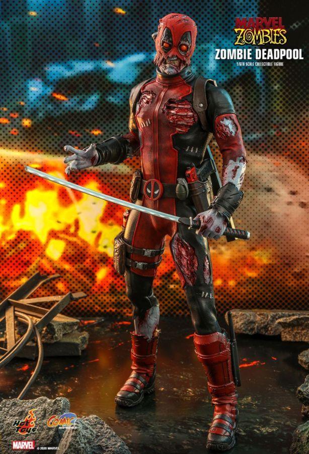 Marvel Zombies (comics) - Deadpool 1:6 Scale Collectable Action Figure