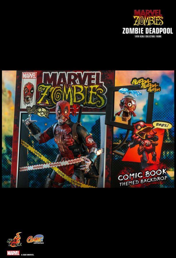 Marvel Zombies (comics) - Deadpool 1:6 Scale Collectable Action Figure