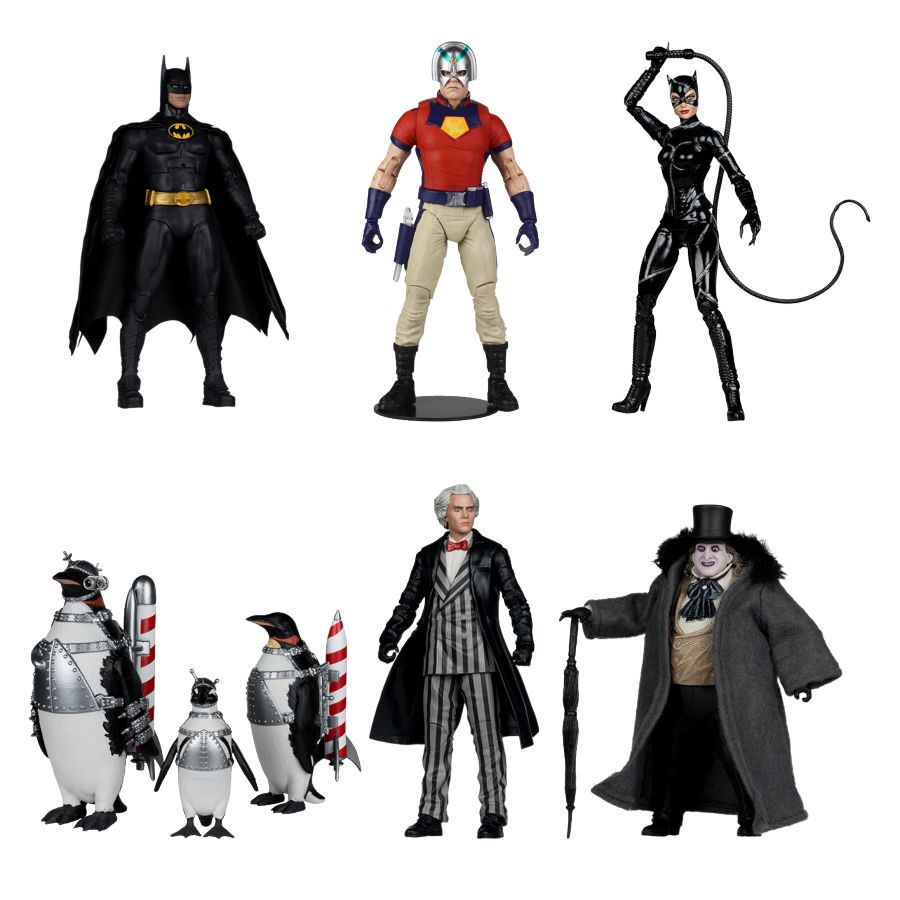 Batman Returns & Peacemaker - 7″ Deluxe Figure Wave 2 Assortment