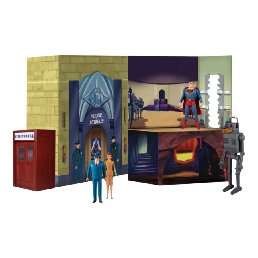 Superman The Animated Series - Mechanical Monsters 5 Points Action Figure Deluxe Box Set