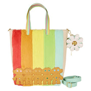 Good Luck Trolls - Trolls with Faux Fur Tote Bag & Detachable Coin Bag