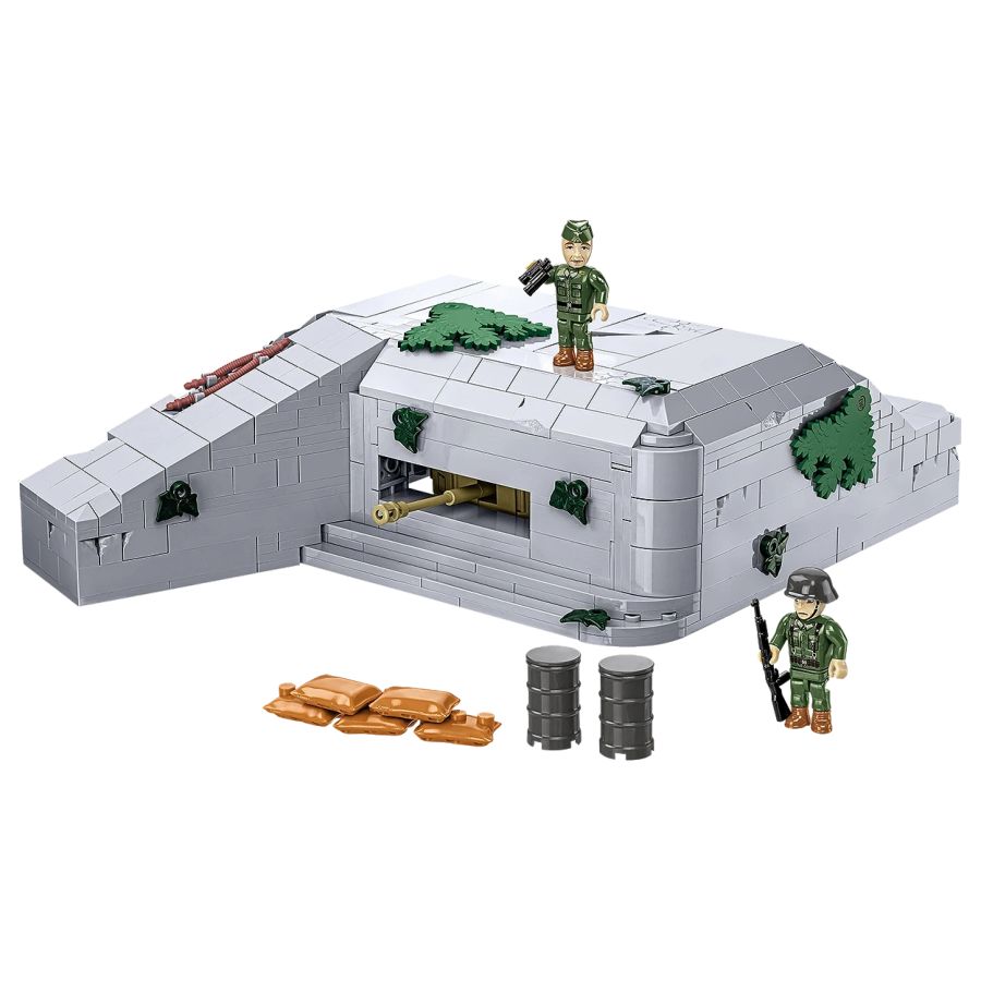 World War 2 - German Bunker Regelbau 667 Construction Brick Set (642 Pieces)