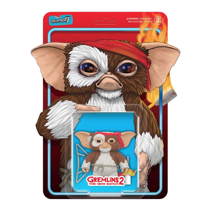 Gremlins 2: The New Batch - Gizmo (Battle Ready) ReAction Figure