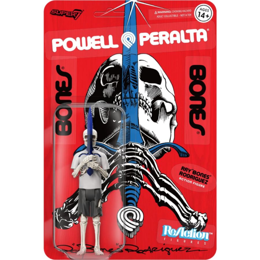 Powell Peralta - Ray Bones Rodriguez ReAction 3.75″ Action Figure [Wave 4]