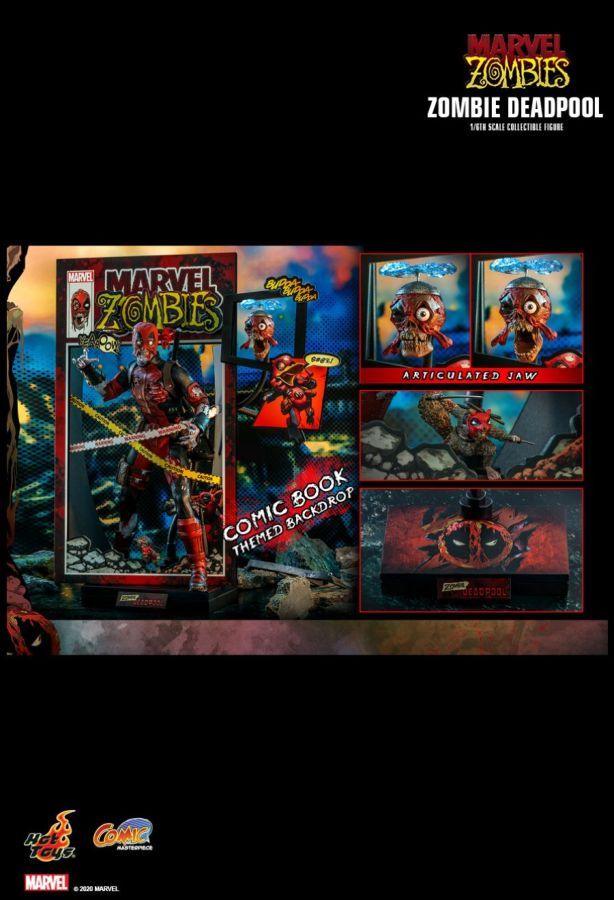 Marvel Zombies (comics) - Deadpool 1:6 Scale Collectable Action Figure