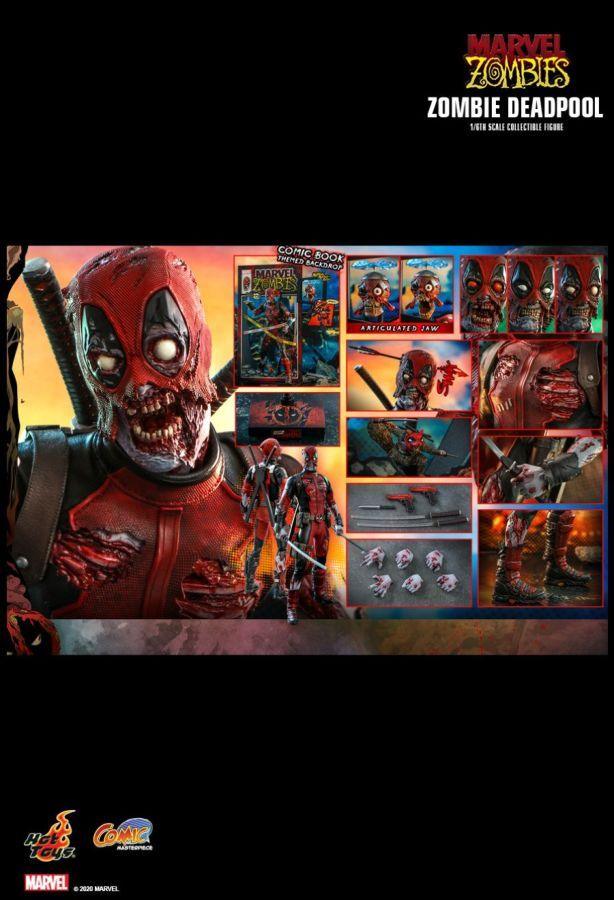 Marvel Zombies (comics) - Deadpool 1:6 Scale Collectable Action Figure