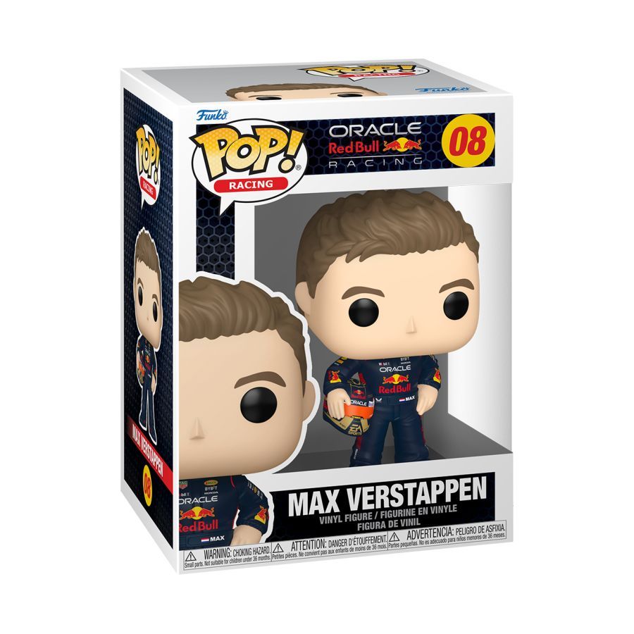 Formula 1 - Max Verstappen with Helmet (Pop! Vinyl)
