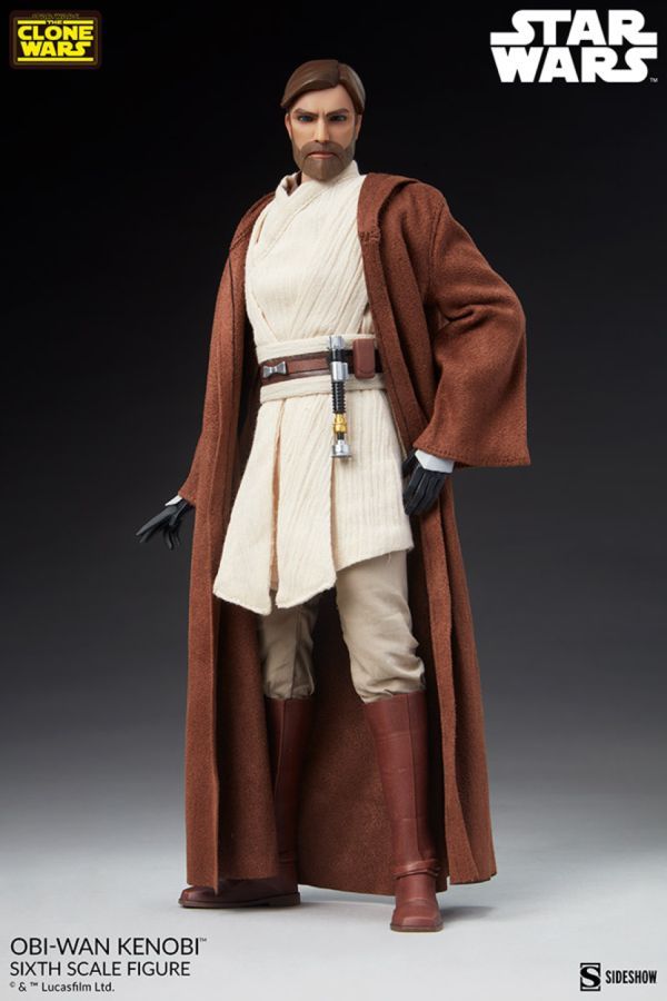 Star Wars: The Clone Wars - Obi-Wan Kenobi 1:6 Scale 12″ Action Figure