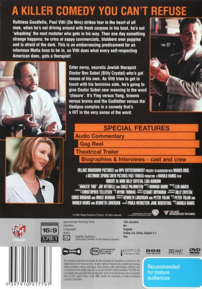 Analyze This DVD