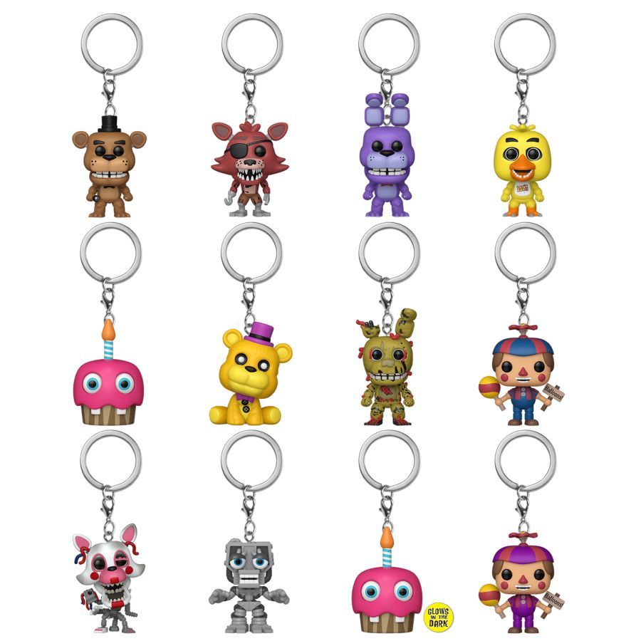 Five Nights at Freddy’s: Help Wanted 2 - Pop! Keychain Assortment (Display of 12)