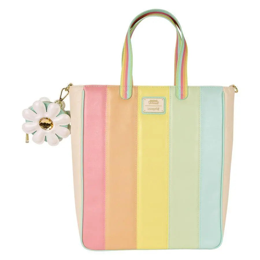 Good Luck Trolls - Trolls with Faux Fur Tote Bag & Detachable Coin Bag