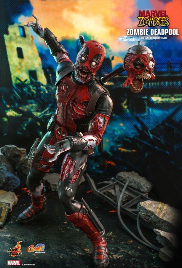 Marvel Zombies (comics) - Deadpool 1:6 Scale Collectable Action Figure
