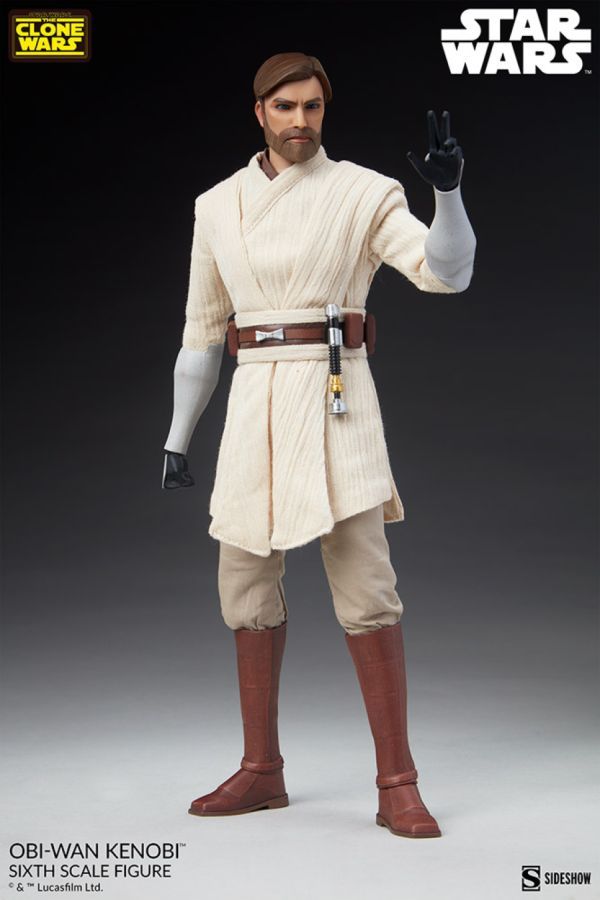 Star Wars: The Clone Wars - Obi-Wan Kenobi 1:6 Scale 12″ Action Figure
