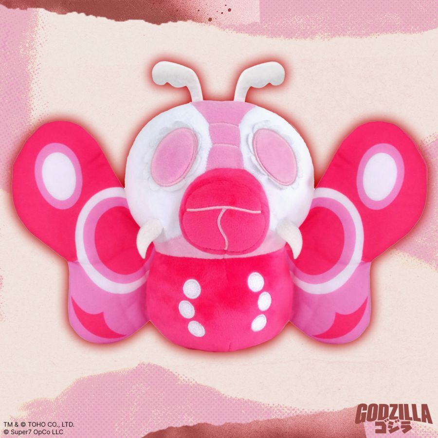 Mothra vs Godzilla (1964) - Mothra (Pink) Super Duper Plush