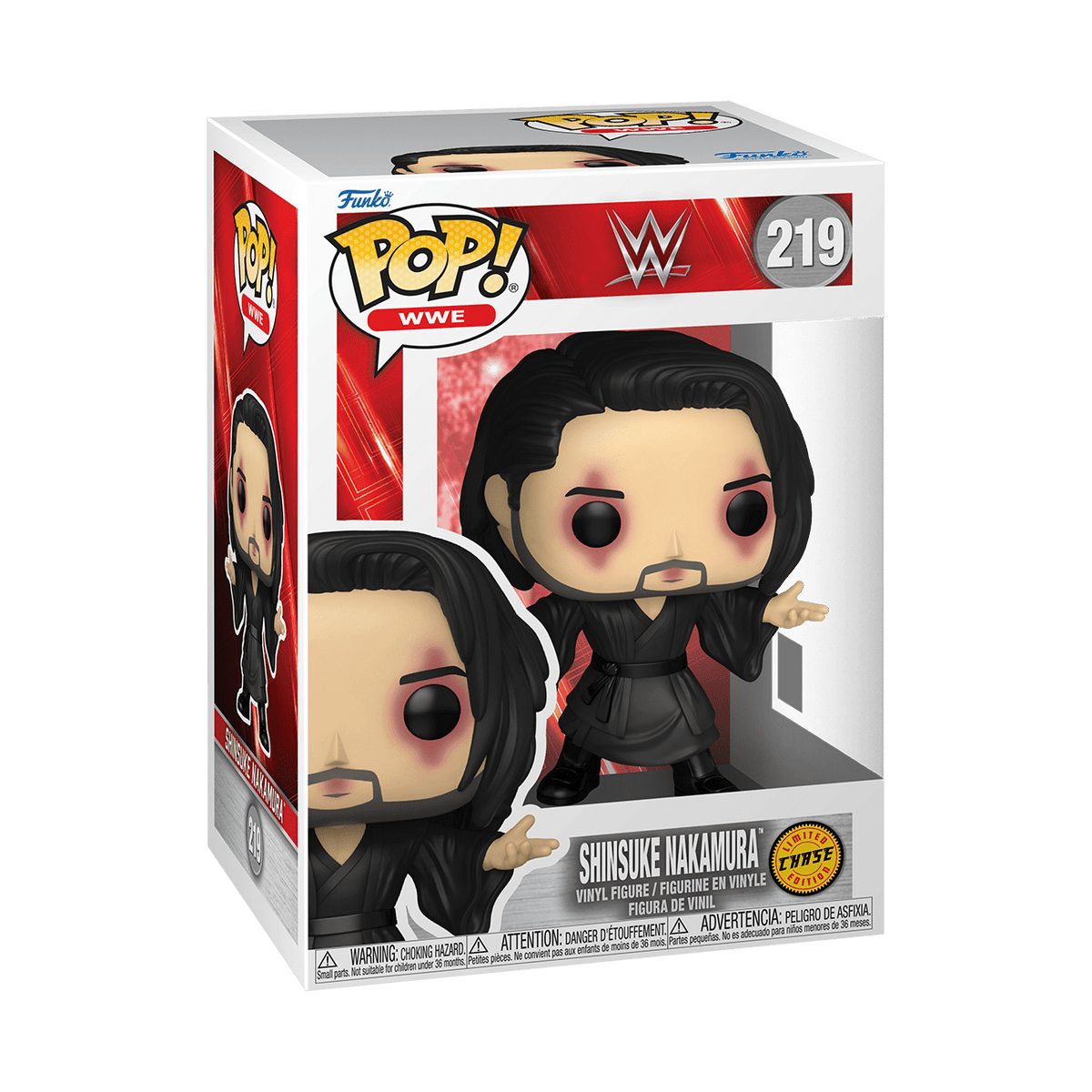 WWE - Shinsuke Nakamura (with Chase) (Pop! Vinyl)