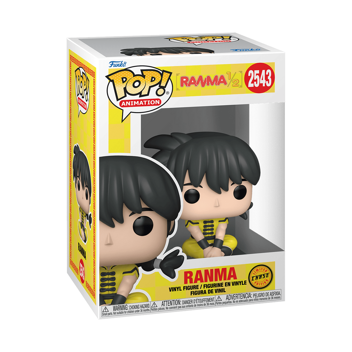 Ranma 1/2 - Ranma (with Chase) (Pop! Vinyl)