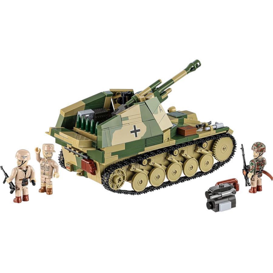 World War 2 - Sd.Kfz.124 Wespe [Exclusive]Construction Brick Set (860 Pieces)