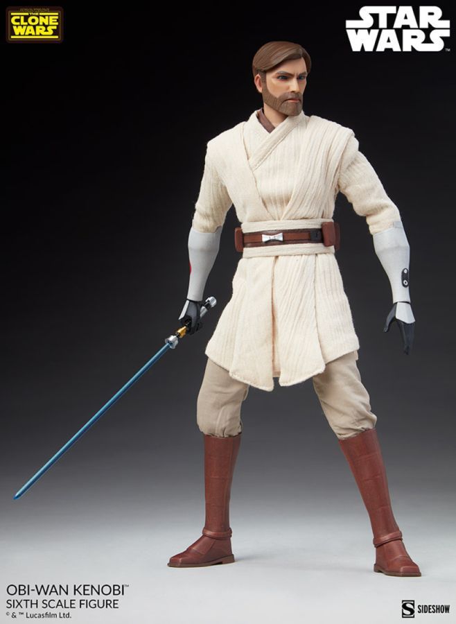 Star Wars: The Clone Wars - Obi-Wan Kenobi 1:6 Scale 12″ Action Figure