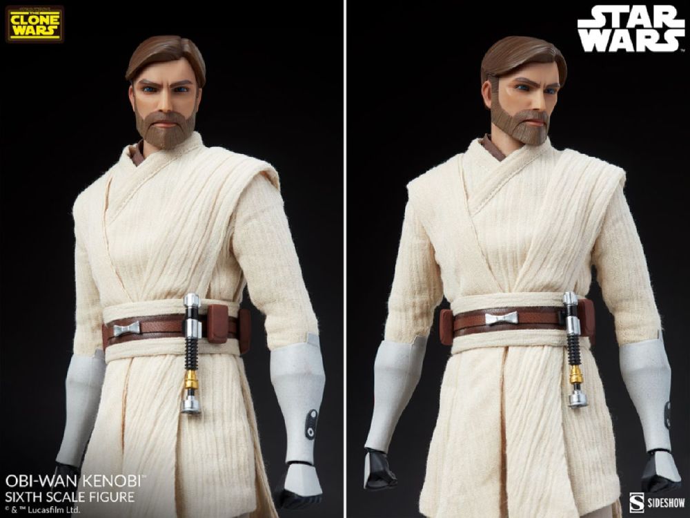 Star Wars: The Clone Wars - Obi-Wan Kenobi 1:6 Scale 12″ Action Figure