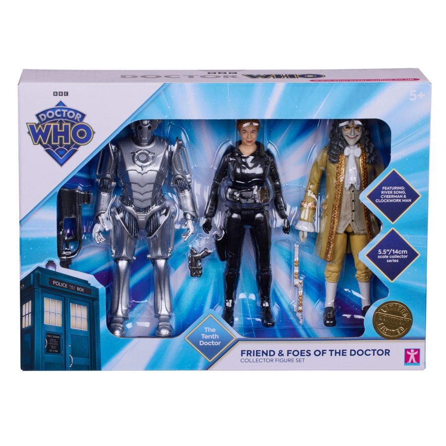 Doctor Who - Friends & Foes 3 Figure Collector Set