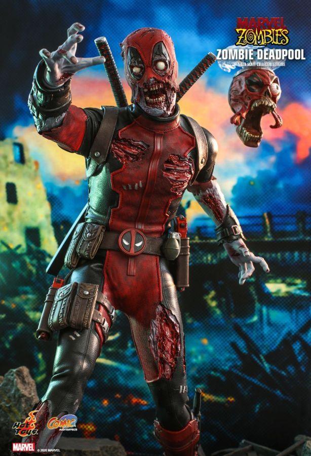 Marvel Zombies (comics) - Deadpool 1:6 Scale Collectable Action Figure