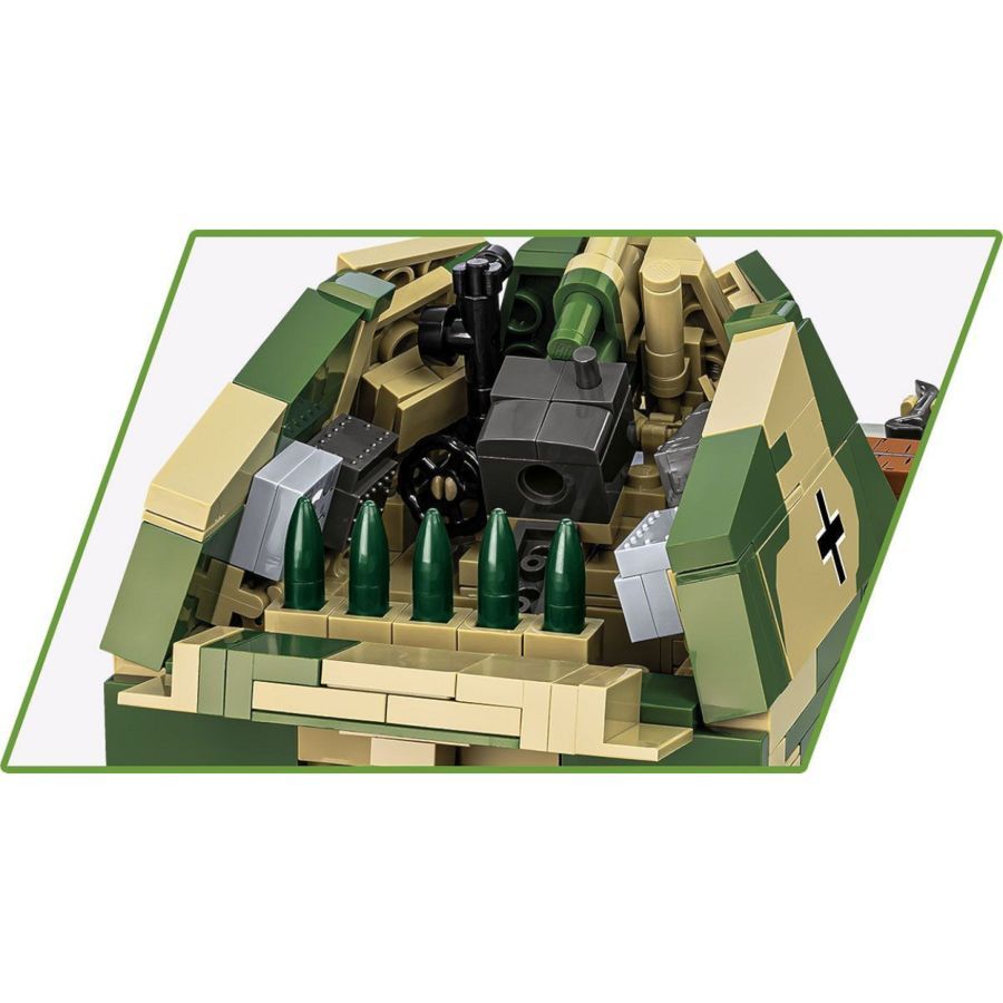 World War 2 - Sd.Kfz.124 Wespe [Exclusive]Construction Brick Set (860 Pieces)