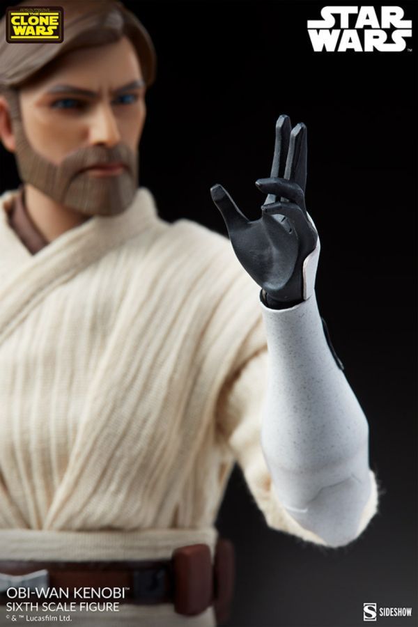 Star Wars: The Clone Wars - Obi-Wan Kenobi 1:6 Scale 12″ Action Figure