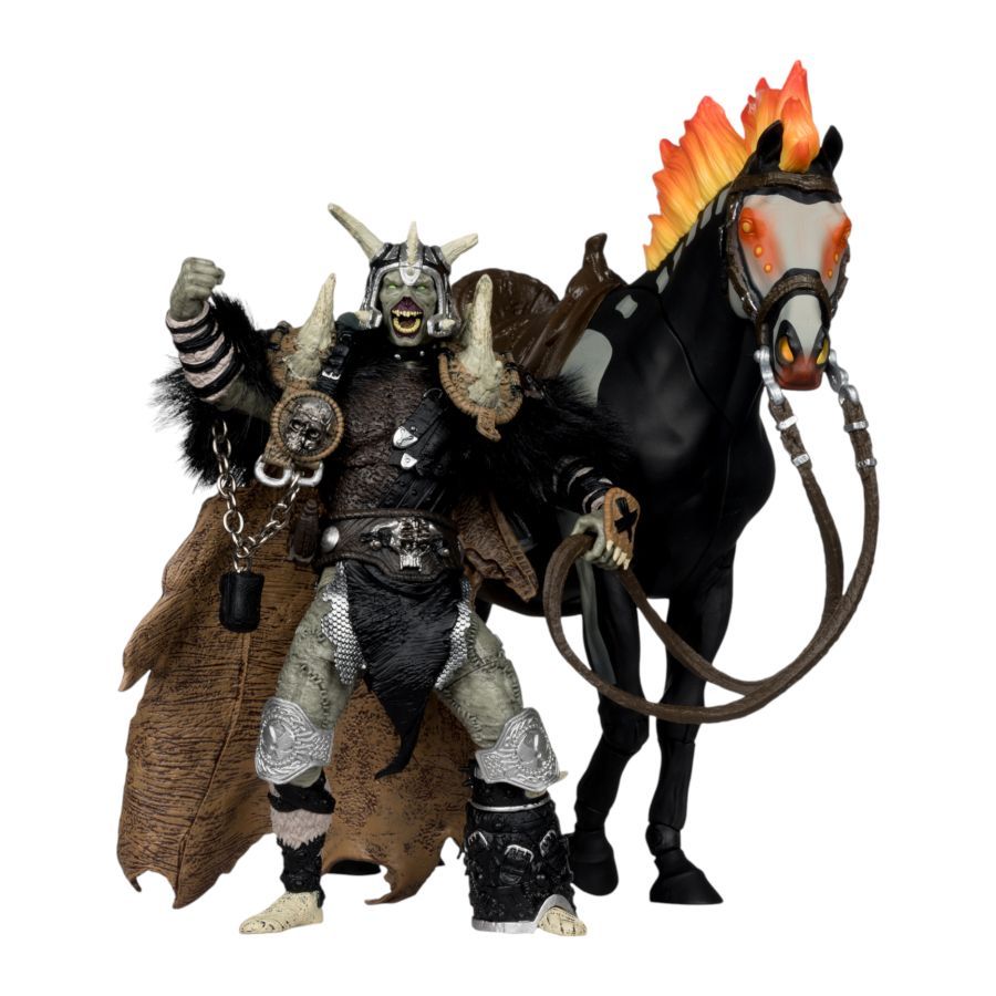 Spawn - Bloodaxe “Spawn The Dark Ages” 2PK Gold Label 7″ Figure