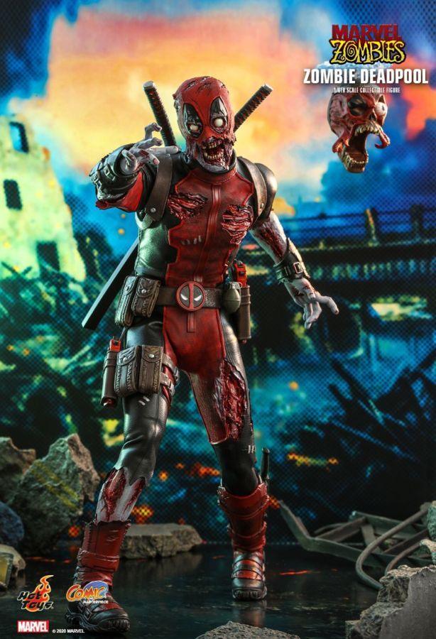 Marvel Zombies (comics) - Deadpool 1:6 Scale Collectable Action Figure